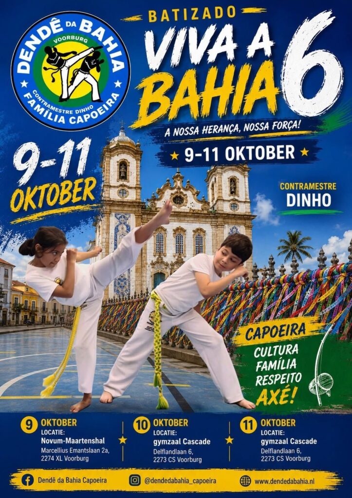 Capoeira Event – Viva a Bahia 6 in Zuid-Holland