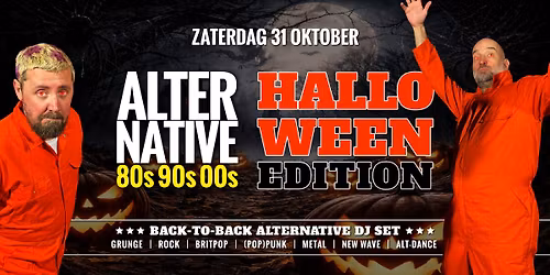 Alternative 80’s, 90’s & 00’s | De Kroepoekfabriek in Zuid-Holland