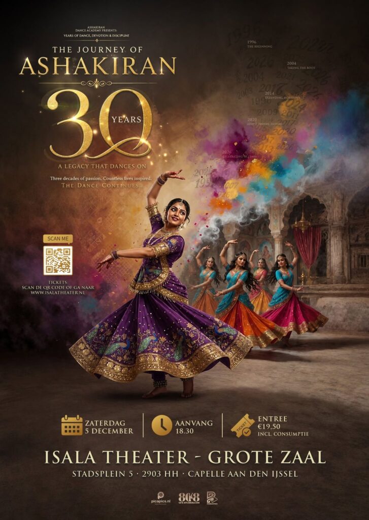 The Journey of Ashakiran – 30 Jaar — Dansvoorstelling in Zuid-Holland