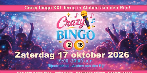 Crazy Bingo XXL in Zuid-Holland