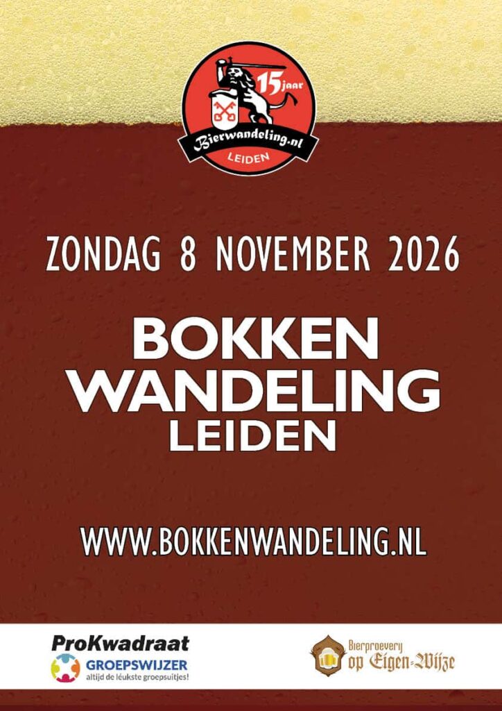 Bokkenwandeling Leiden in Zuid-Holland