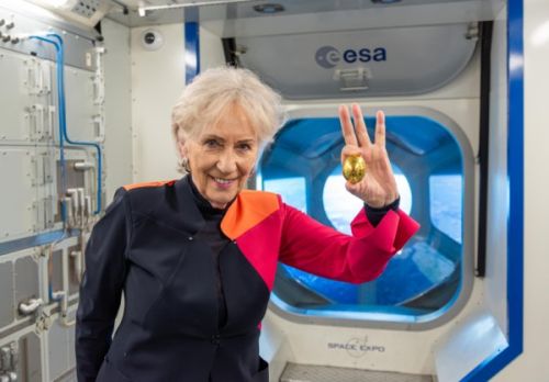 Lezing Joos Ockels bij Space Expo in Zuid-Holland