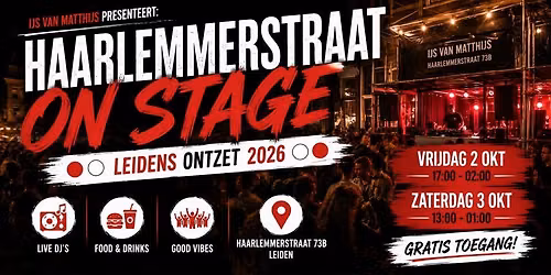 IJs van Matthijs presenteert: Haarlemmerstraat On Stage in Zuid-Holland