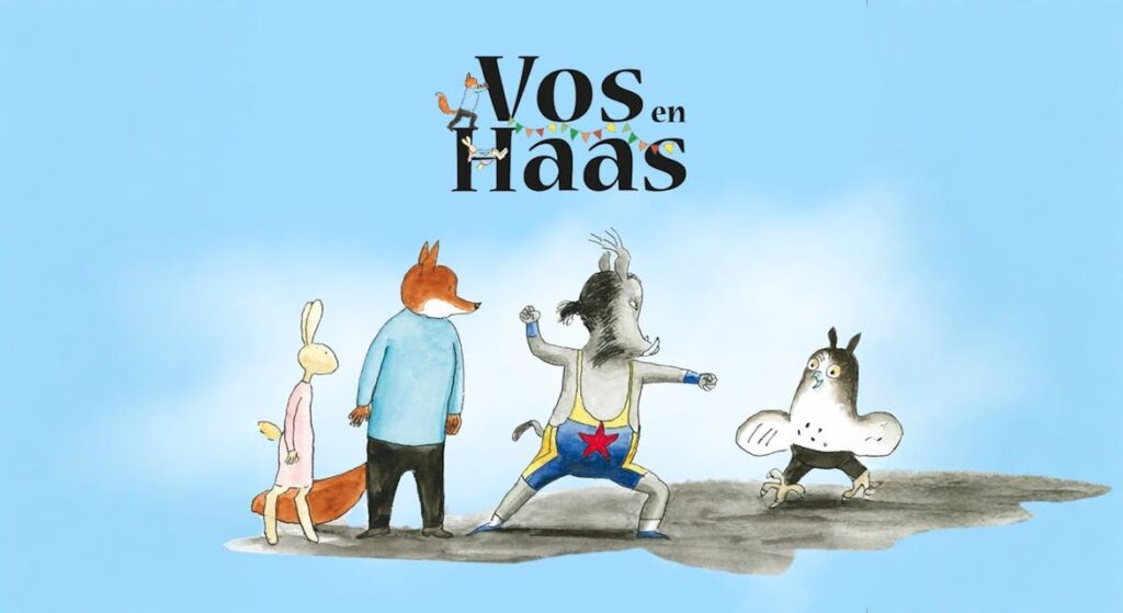 Vos & Haas samen in het bos in Zuid-Holland
