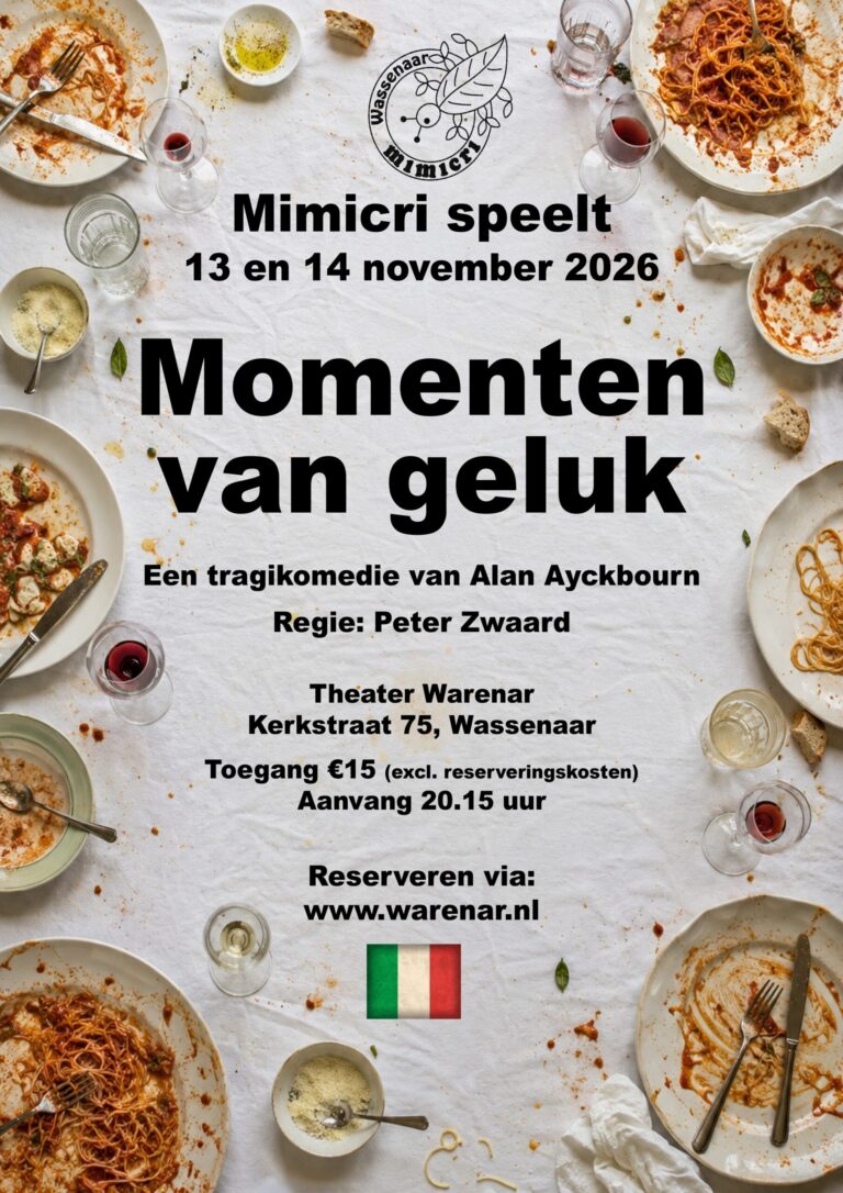 Mimicri Theatergroep najaar 26 — theater in Zuid-Holland