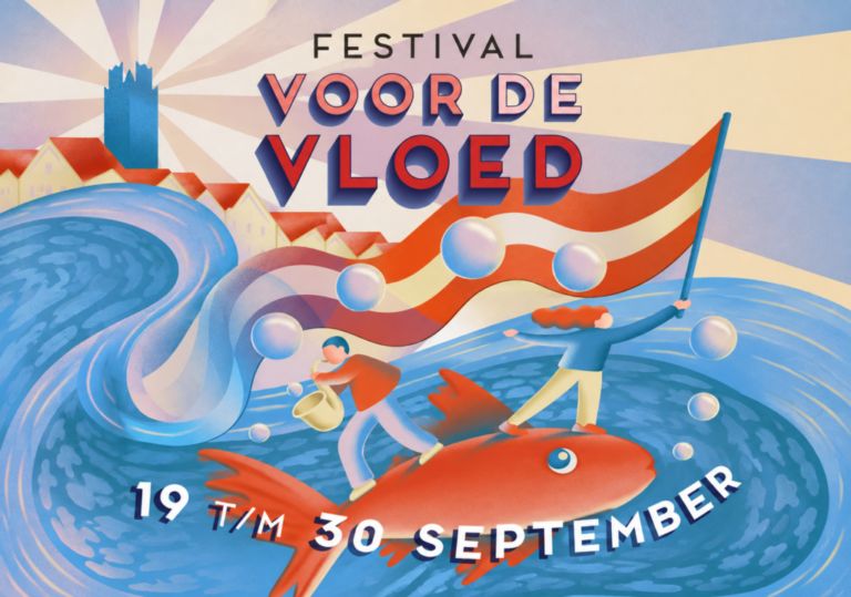 Natte Voeten tijdens Festival voor de Vloed — muziek in Zuid-Holland