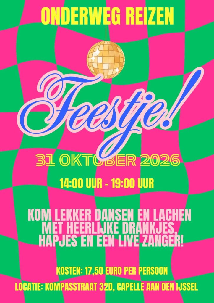 Onderweg Reizen Feest in Zuid-Holland
