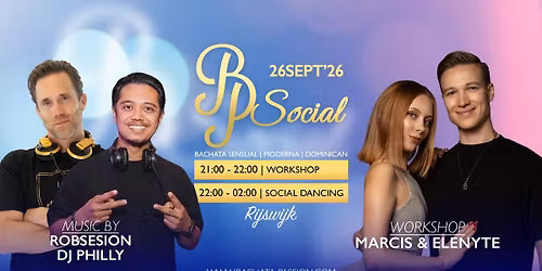 BP Social Rijswijk 26 Sept. 2026 Marcis & Elenyte — muziek in Zuid-Holland
