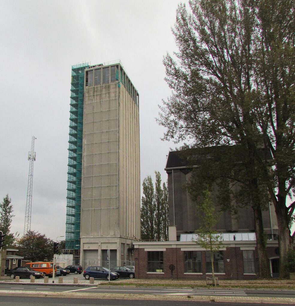 Markt op Havenkwartier in Schiedam