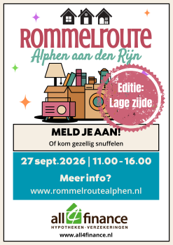 Rommelroute Alphen aan den Rijn Hoge Zijde in Zuid-Holland