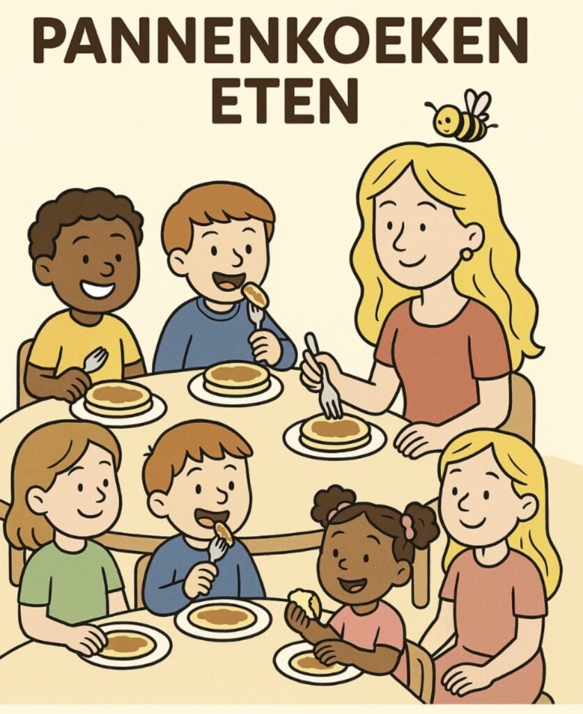 Pannenkoeken-feestje in Zuid-Holland