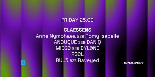 25.09 TOFFLER Presents CLEASSENS — Uitgaan in Zuid-Holland