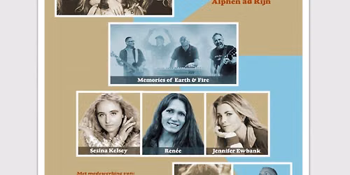Earth & Fire Jerney Kaagman Live Experience Fanclub Event III met o.a.: Sezina, Memories band &… in Zuid-Holland