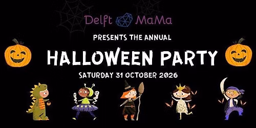2026 Delft MaMa Annual Halloween Party — familie-kids in Zuid-Holland