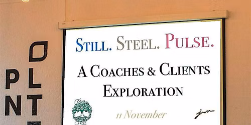 STILL STEEL PULSE: Explore the Power of Practical Coaching — lezing in Zuid-Holland