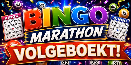Bingomarathon = VOL! — markt-eten in Zuid-Holland