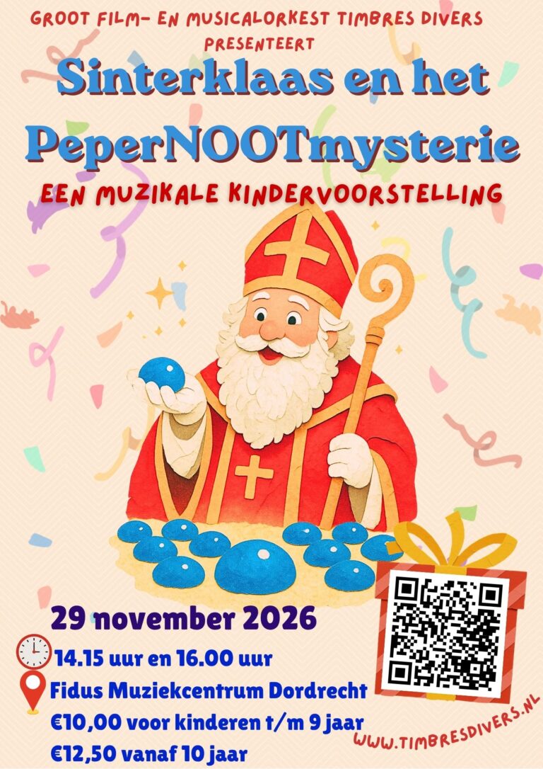 Sinterklaas en het PeperNOOTmysterie — familie-kids in Zuid-Holland
