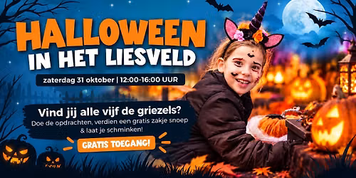 Halloween griezelroute in het Liesveld — familie-kids in Zuid-Holland