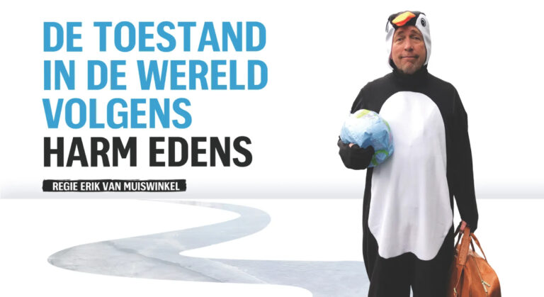 De toestand in de wereld volgens Harm Edens — theater in Zuid-Holland